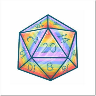 Gay D20 Posters and Art